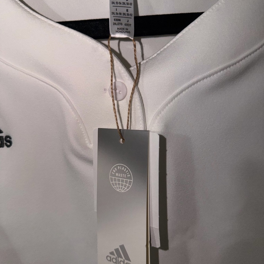 Adidas PH Pro 2BJ Women’s Performance Top | White | Size 2XL | NWT - Picture 4 of 5